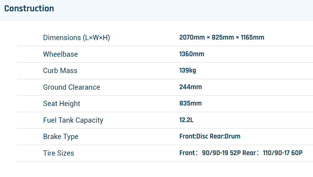 Haojue NK150 motorcycle motorbike Lusaka Zambia
